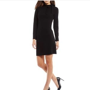 Calvin Klein Black Bow Neck Dress